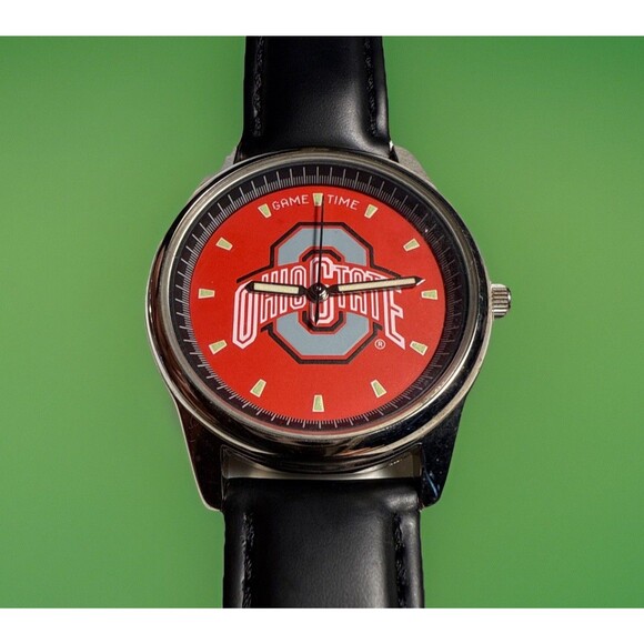 WATCHES Bundle Of Two (2) Ohio State & Football Helmet Gametime Brand GUC - Picture 4 of 8